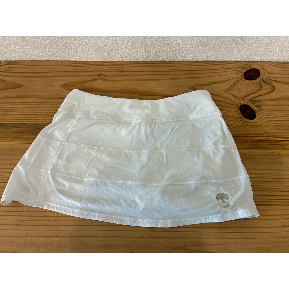 Lululemon Women's White Skort Size 10 Oak Tree Country Club